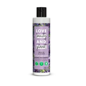 Love Beauty & Planet Argan Oil and Lavender Sulfate Free Smooth and Serene Shampoo|